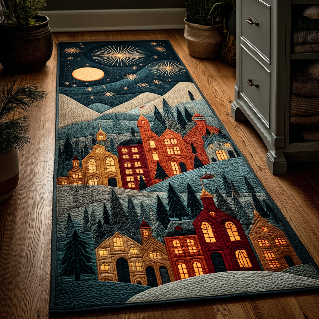 Peaceful Glow Runner Carpet VTQ-Myprintsy
