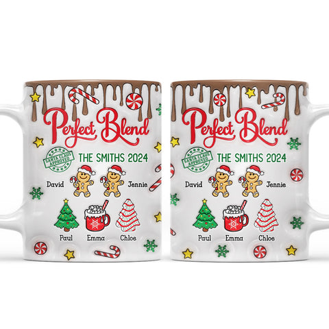 Perfect Blend - Personalized 3D Coffee Mug-Myprintsy