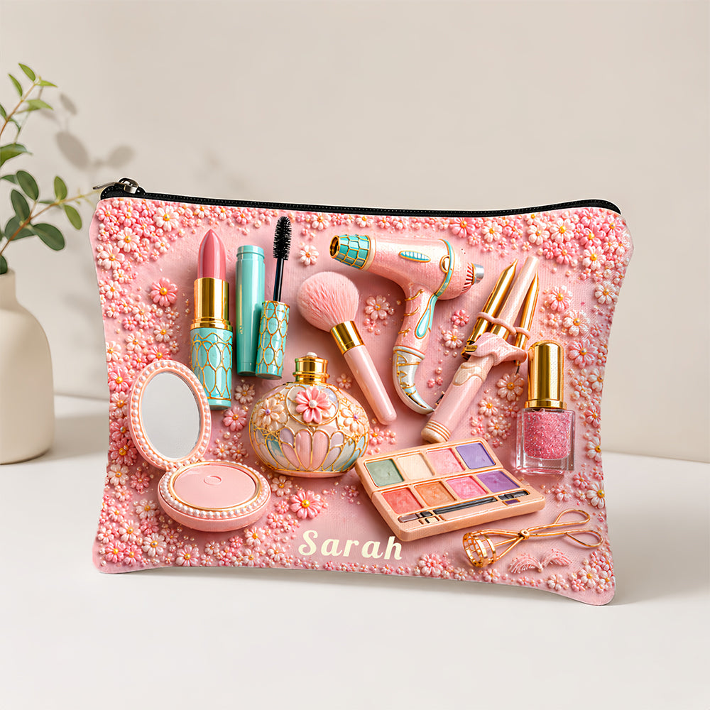 Personalized Makeup Cosmetic Bag - Gifts for Makeup Lovers & Artists-Myprintsy