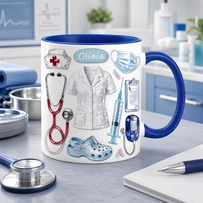 Personalized Nurse Gift Mug – Nurse Graduation Gifts-Myprintsy