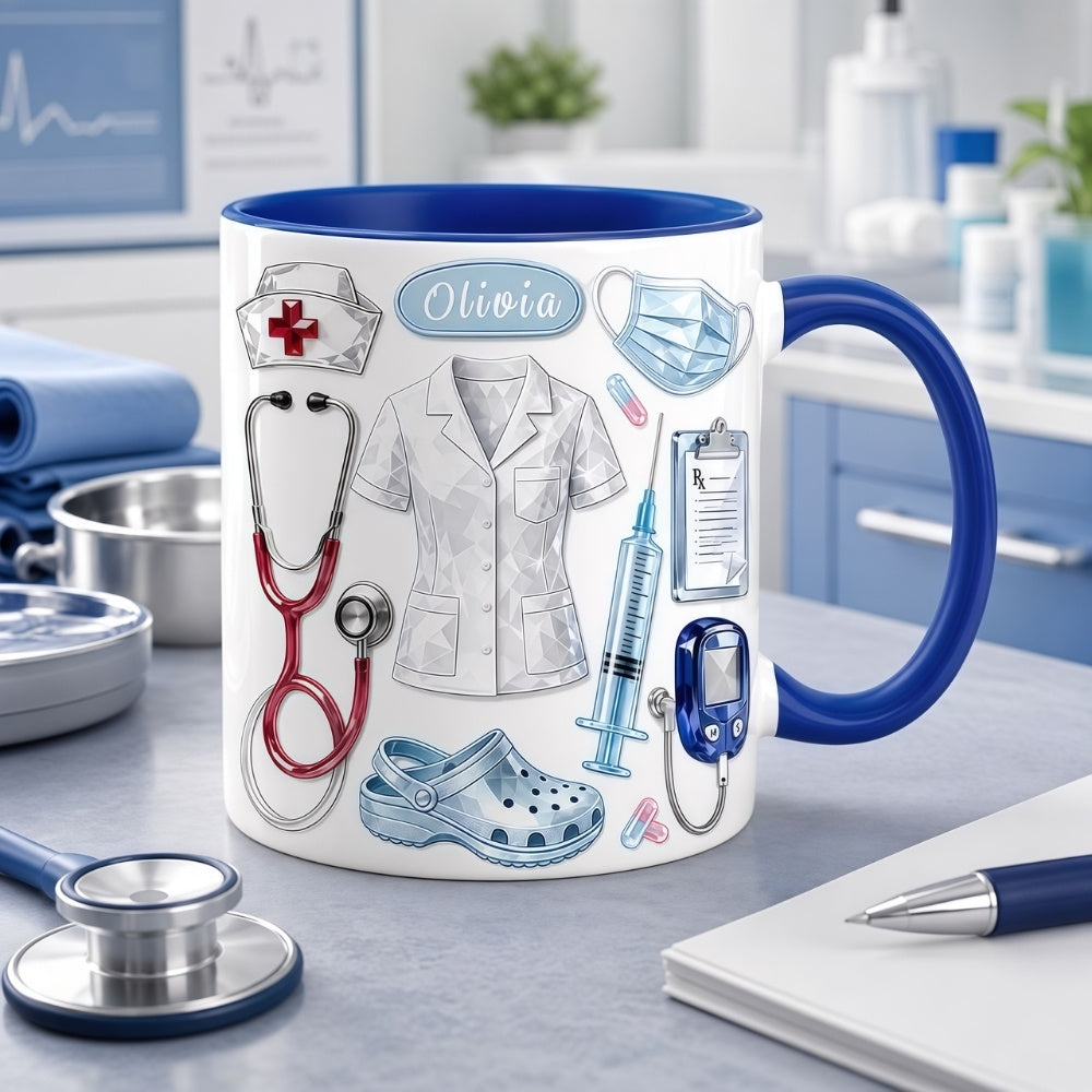 Personalized Nurse Gift Mug – Nurse Graduation Gifts-Myprintsy