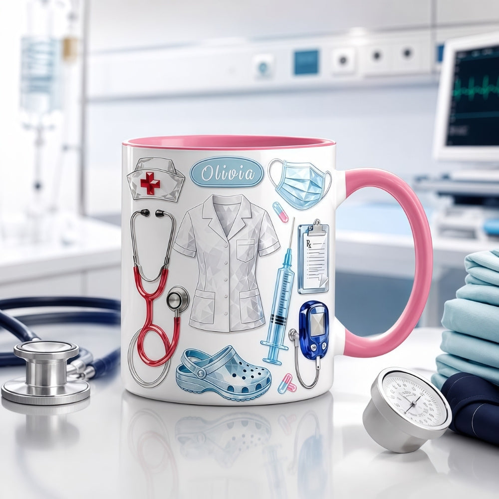 Personalized Nurse Gift Mug – Nurse Graduation Gifts-Myprintsy
