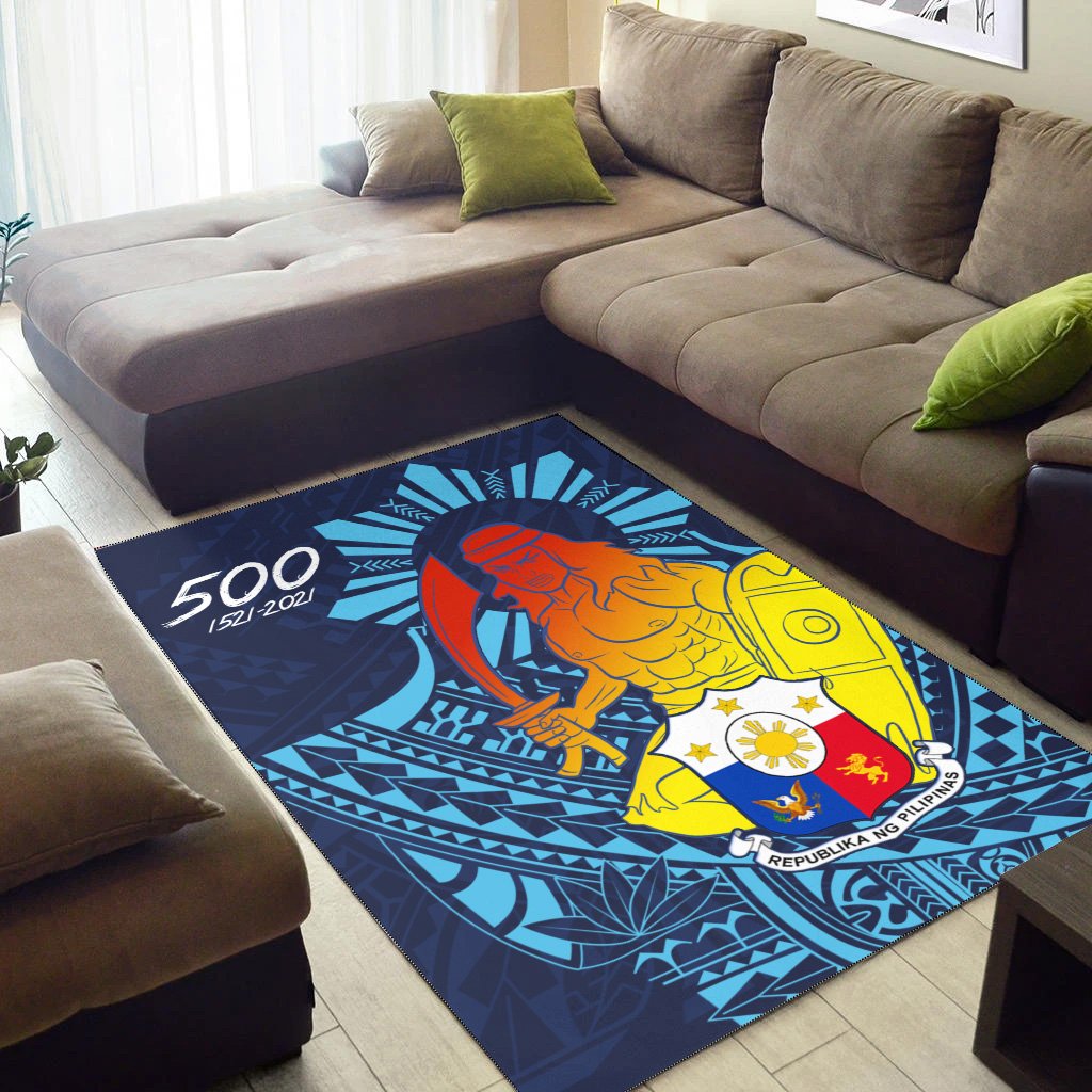 Philippines Area Rug - King Lapu Lapu-Myprintsy