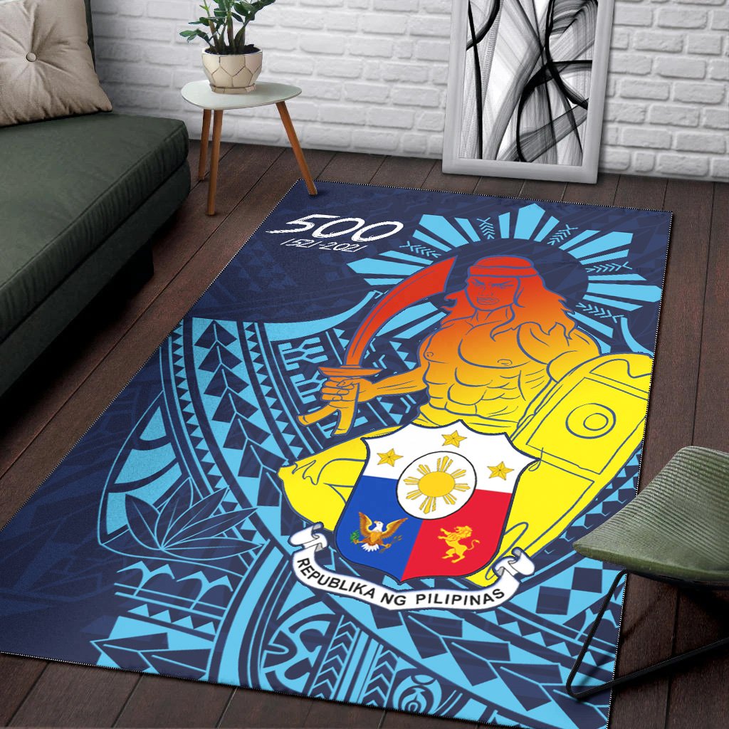 Philippines Area Rug - King Lapu Lapu-Myprintsy