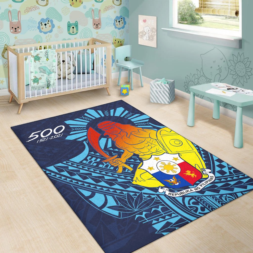 Philippines Area Rug - King Lapu Lapu-Myprintsy