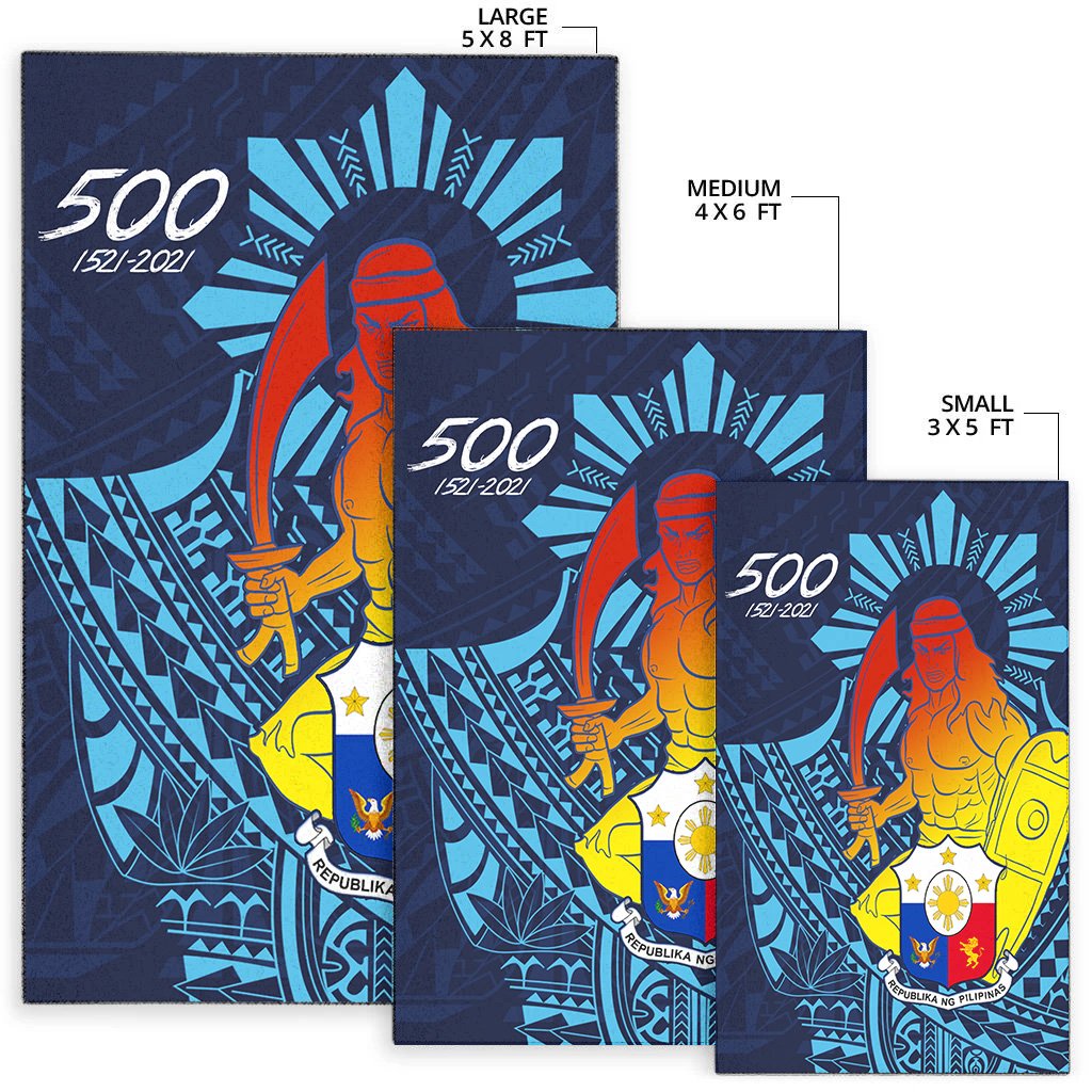 Philippines Area Rug - King Lapu Lapu-Myprintsy