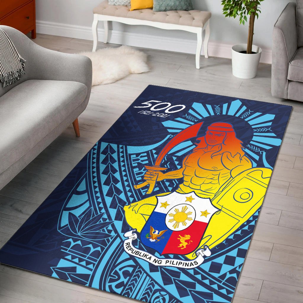 Philippines Area Rug - King Lapu Lapu-Myprintsy