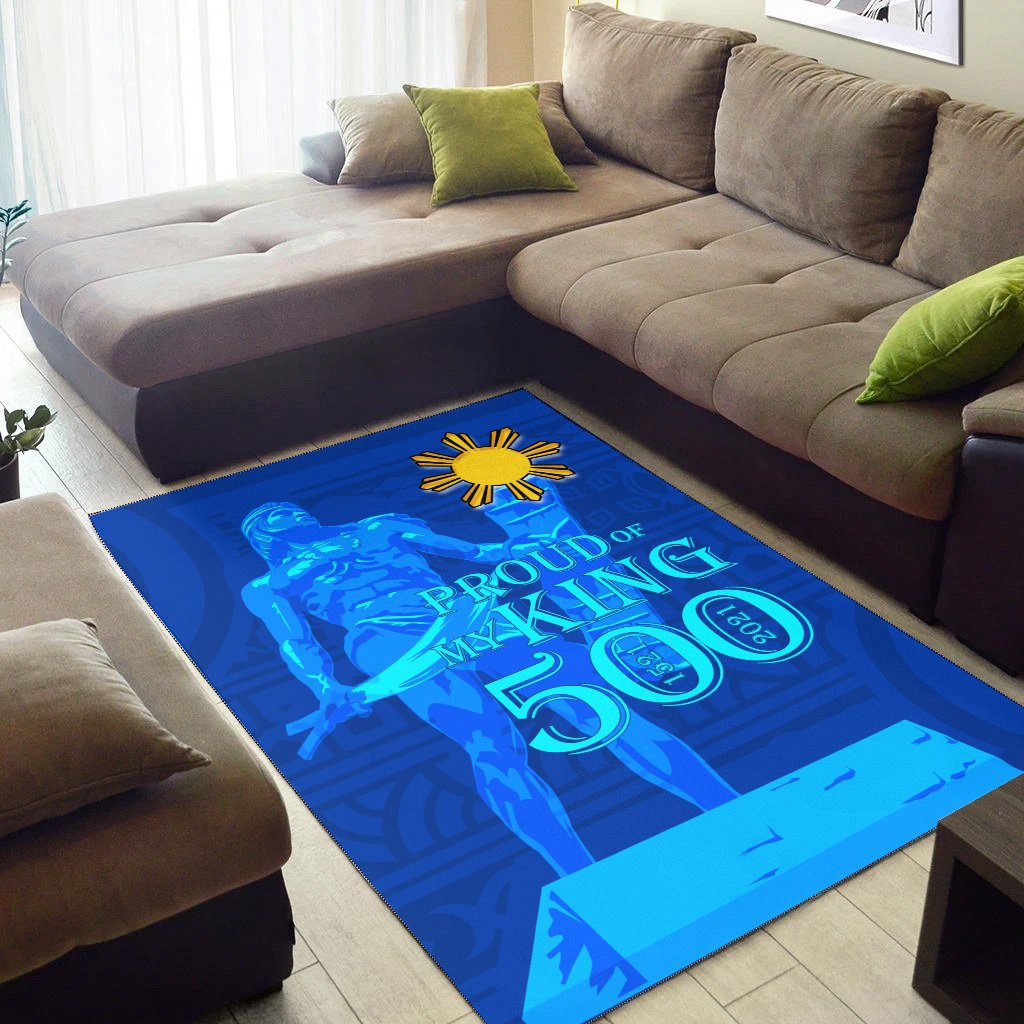 Philippines Area Rug - Proud Of My King-Myprintsy