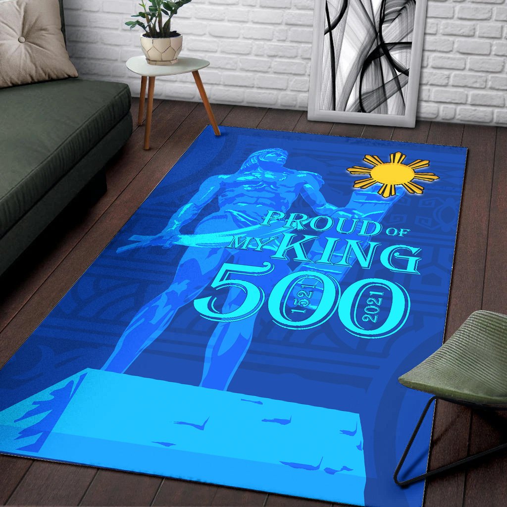 Philippines Area Rug - Proud Of My King-Myprintsy
