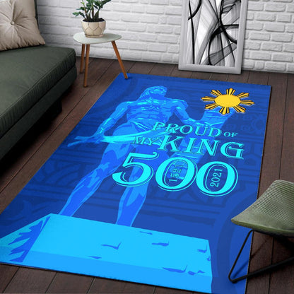 Philippines Area Rug - Proud Of My King-Myprintsy