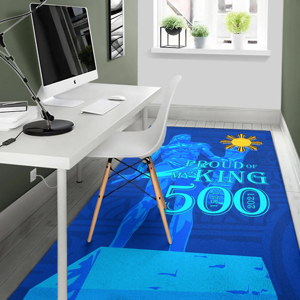 Philippines Area Rug - Proud Of My King-Myprintsy