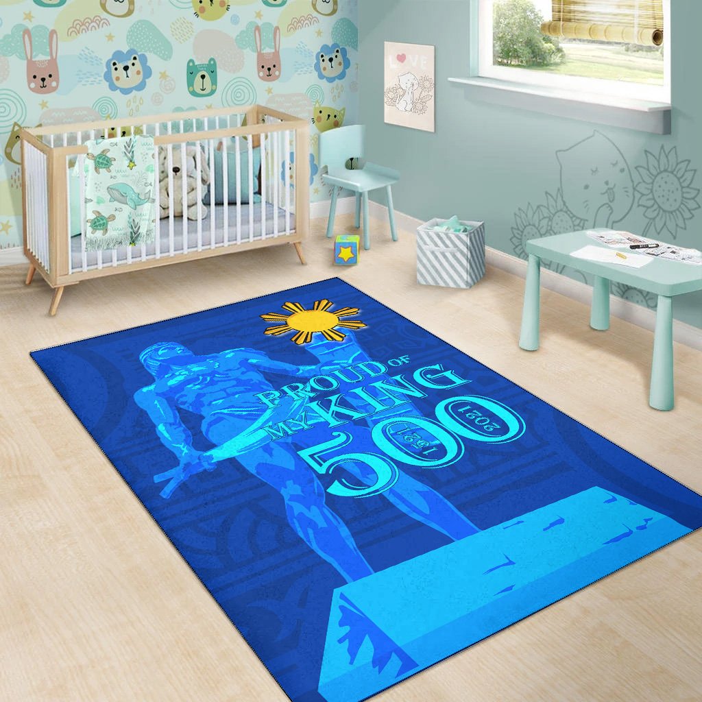 Philippines Area Rug - Proud Of My King-Myprintsy