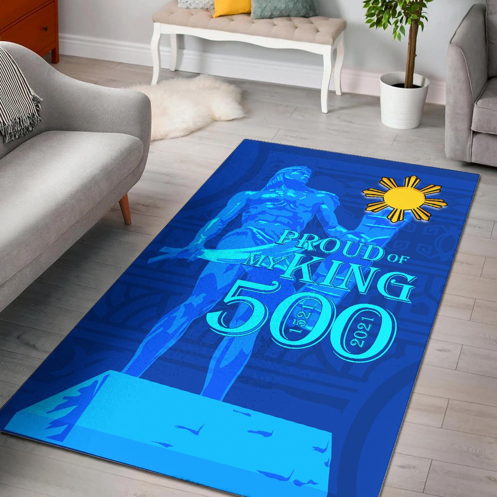 Philippines Area Rug - Proud Of My King-Myprintsy
