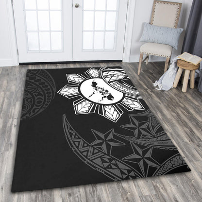 Philippines Filipinos Area Rug Tribal Sun In My Heart-Myprintsy