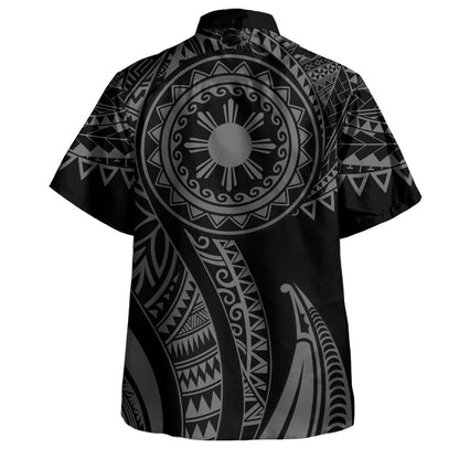Philippines Filipinos Hawaiian Shirt Tribal Tattoo Island-Myprintsy