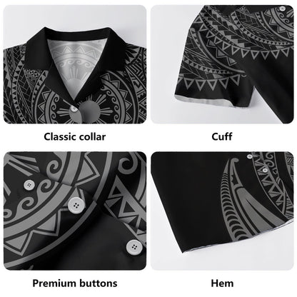 Philippines Filipinos Hawaiian Shirt Tribal Tattoo Island-Myprintsy