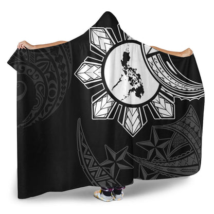 Philippines Filipinos Hooded Blanket Tribal Sun In My Heart-Myprintsy
