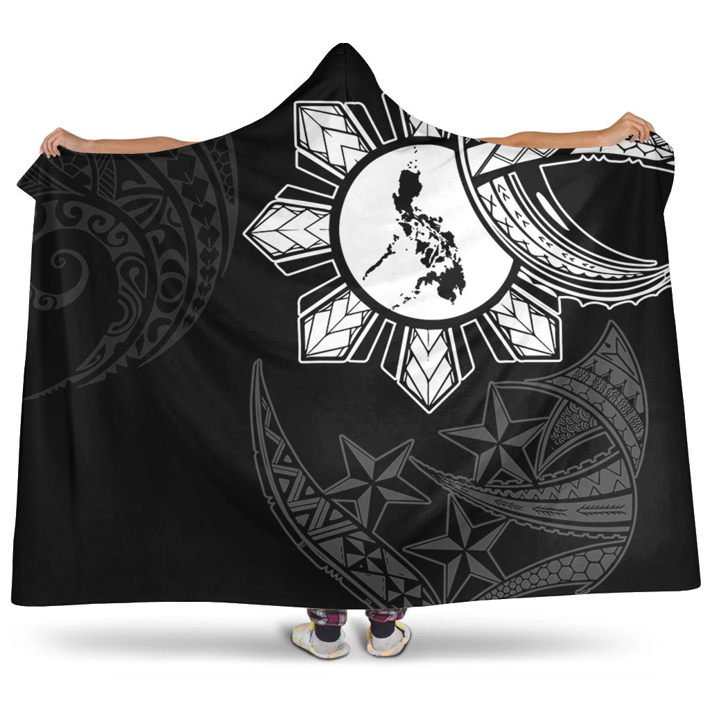Philippines Filipinos Hooded Blanket Tribal Sun In My Heart-Myprintsy