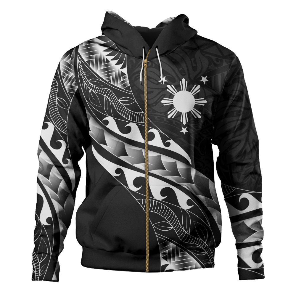 Philippines Filipinos Hoodie Custom Island Tribal Tattoos-Myprintsy