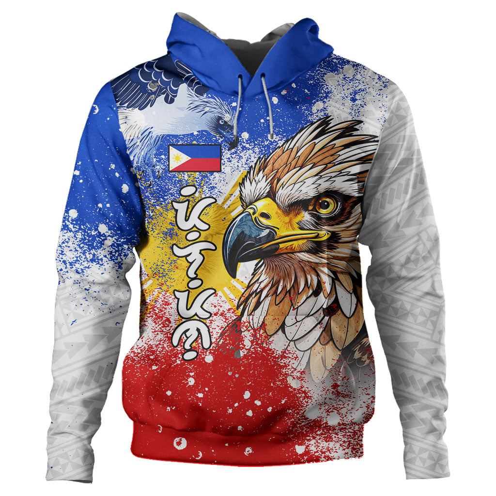 Philippines Filipinos Hoodie Eagle Flag Warrior Pride-Myprintsy