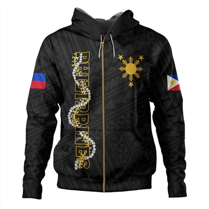 Philippines Filipinos Hoodie Floral Puakenikeni Lei-Myprintsy