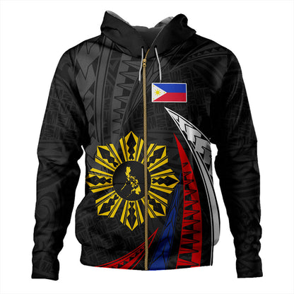 Philippines Filipinos Hoodie Independence Day Polynesia Tribal Wave-Myprintsy