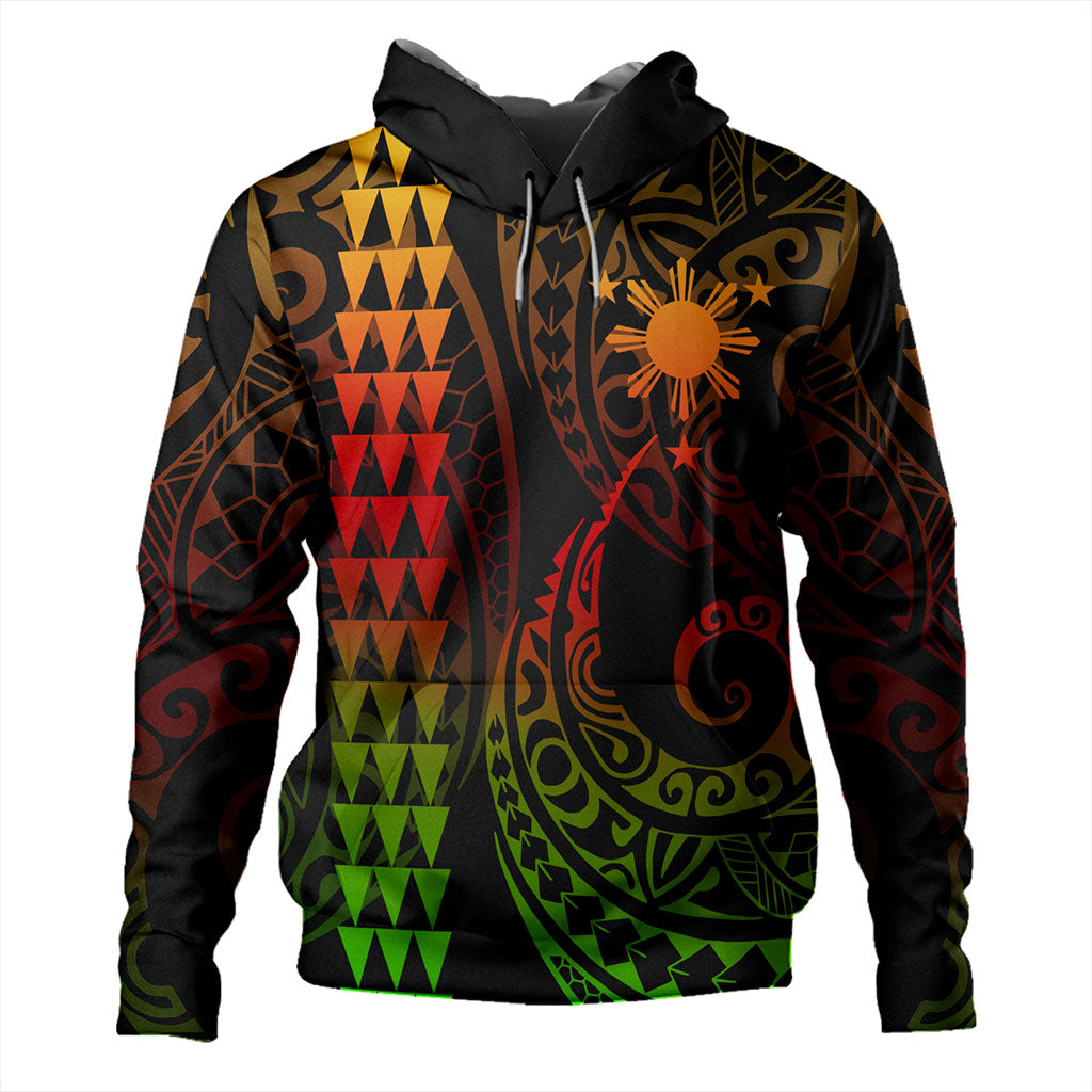 Philippines Filipinos Hoodie Kakau Style-Myprintsy