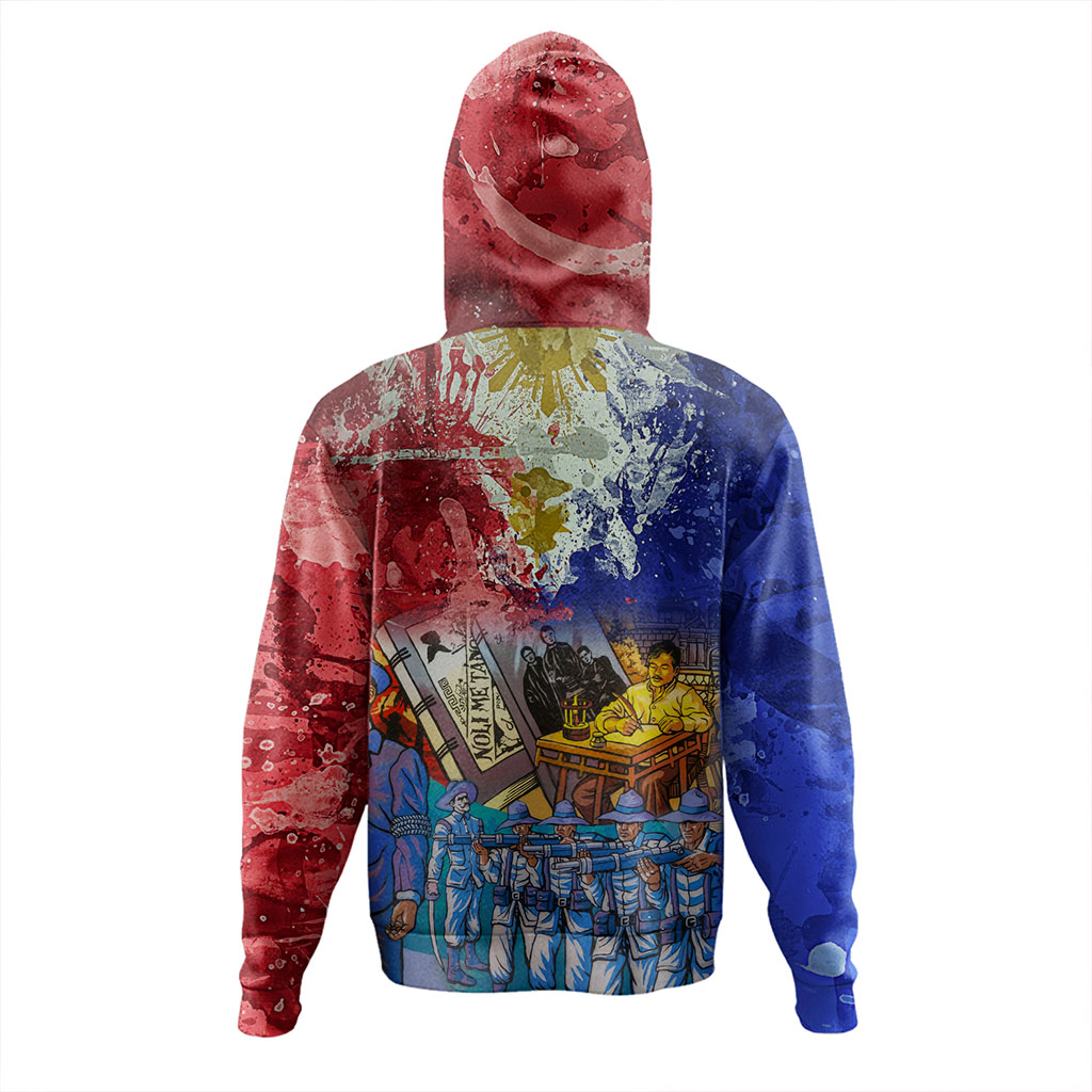 Philippines Filipinos Hoodie National Heroes Dawring Art Style-Myprintsy