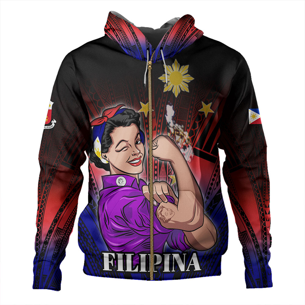 Philippines Filipinos Hoodie - Proud Filipina Style-Myprintsy