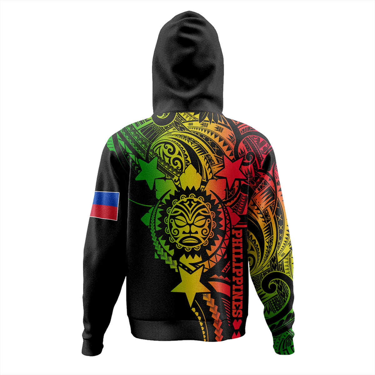 Philippines Filipinos Hoodie - Proud To Be Filipino Tribal Sun Batok Reggae Style-Myprintsy