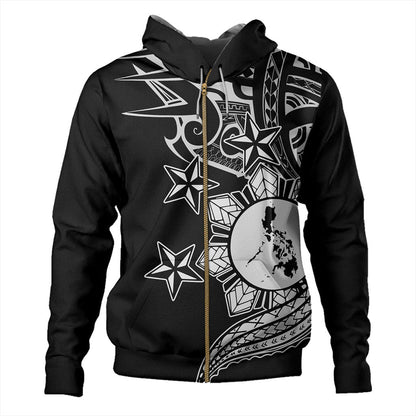 Philippines Filipinos Hoodie Traditional Tribal Tattoo Style-Myprintsy