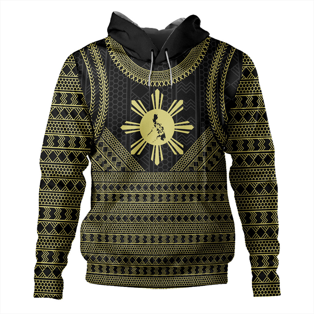 Philippines Filipinos Hoodie Tribal Pattern Traditional Style-Myprintsy