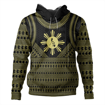 Philippines Filipinos Hoodie Tribal Pattern Traditional Style-Myprintsy