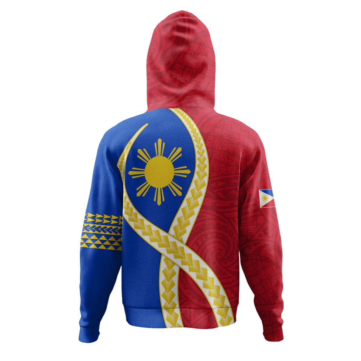Philippines Filipinos Hoodie Tribal Polynesian In My Heart-Myprintsy