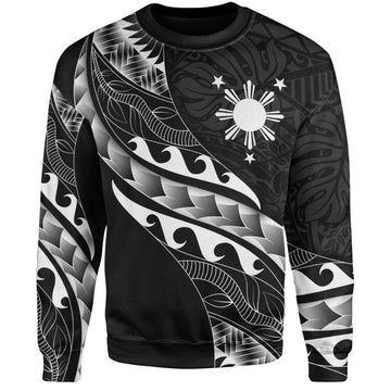 Philippines Filipinos Sweatshirt Custom Island Tribal Tattoos-Myprintsy