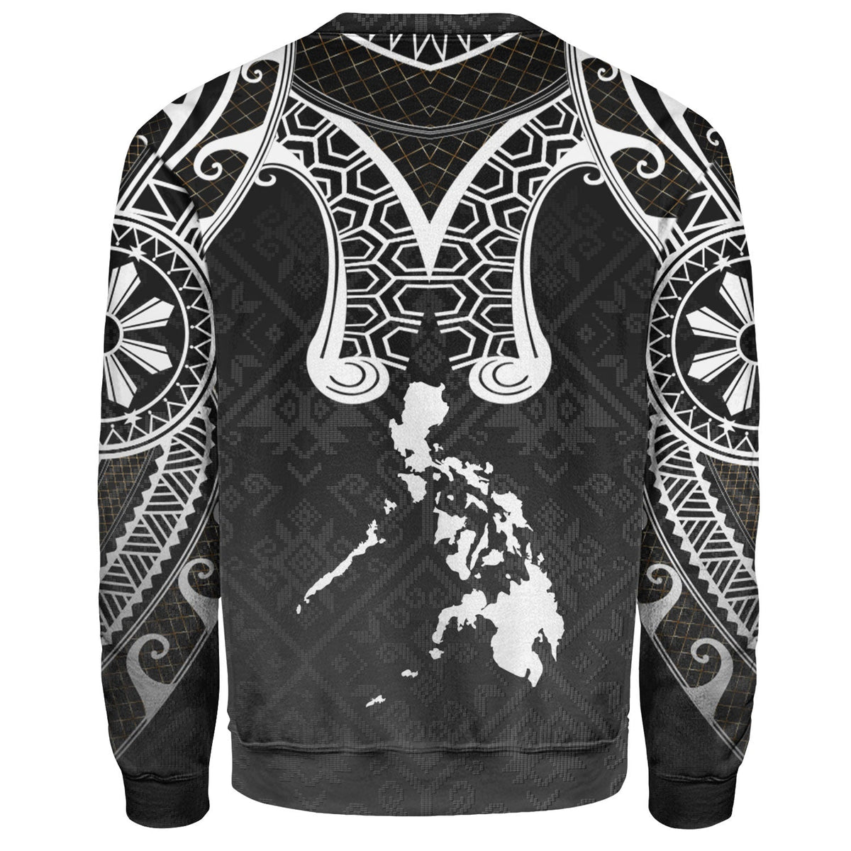 Philippines Filipinos Sweatshirt Filipino National Tribal Patterns Style-Myprintsy