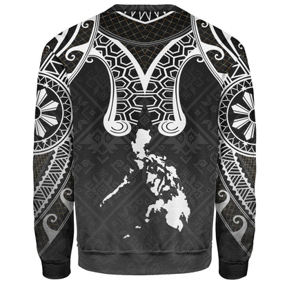 Philippines Filipinos Sweatshirt Filipino National Tribal Patterns Style-Myprintsy