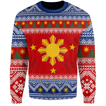 Philippines Filipinos Sweatshirt Maligayang Pasko Christmas Parol Style-Myprintsy