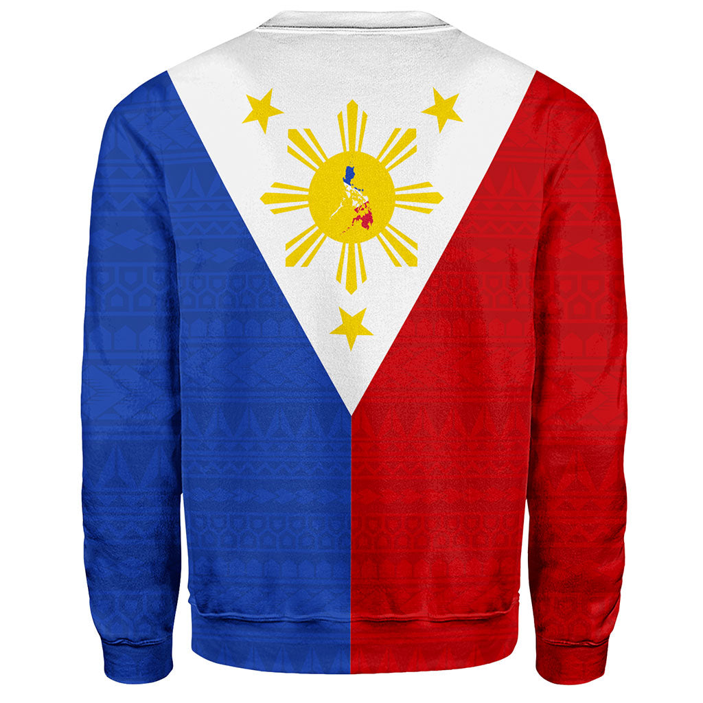 Philippines Filipinos Sweatshirt Polynesia Tribal Flag-Myprintsy