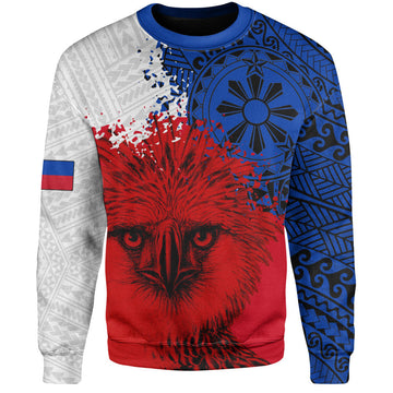 Philippines Filipinos Sweatshirt Tribal Spirit Filipino Pride Design-Myprintsy