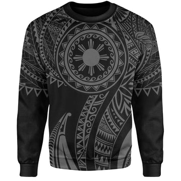 Philippines Filipinos Sweatshirt Tribal Tattoo Island-Myprintsy