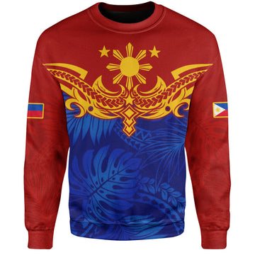 Philippines Filipinos Sweatshirt Tropical Polynesian Philippines-Myprintsy
