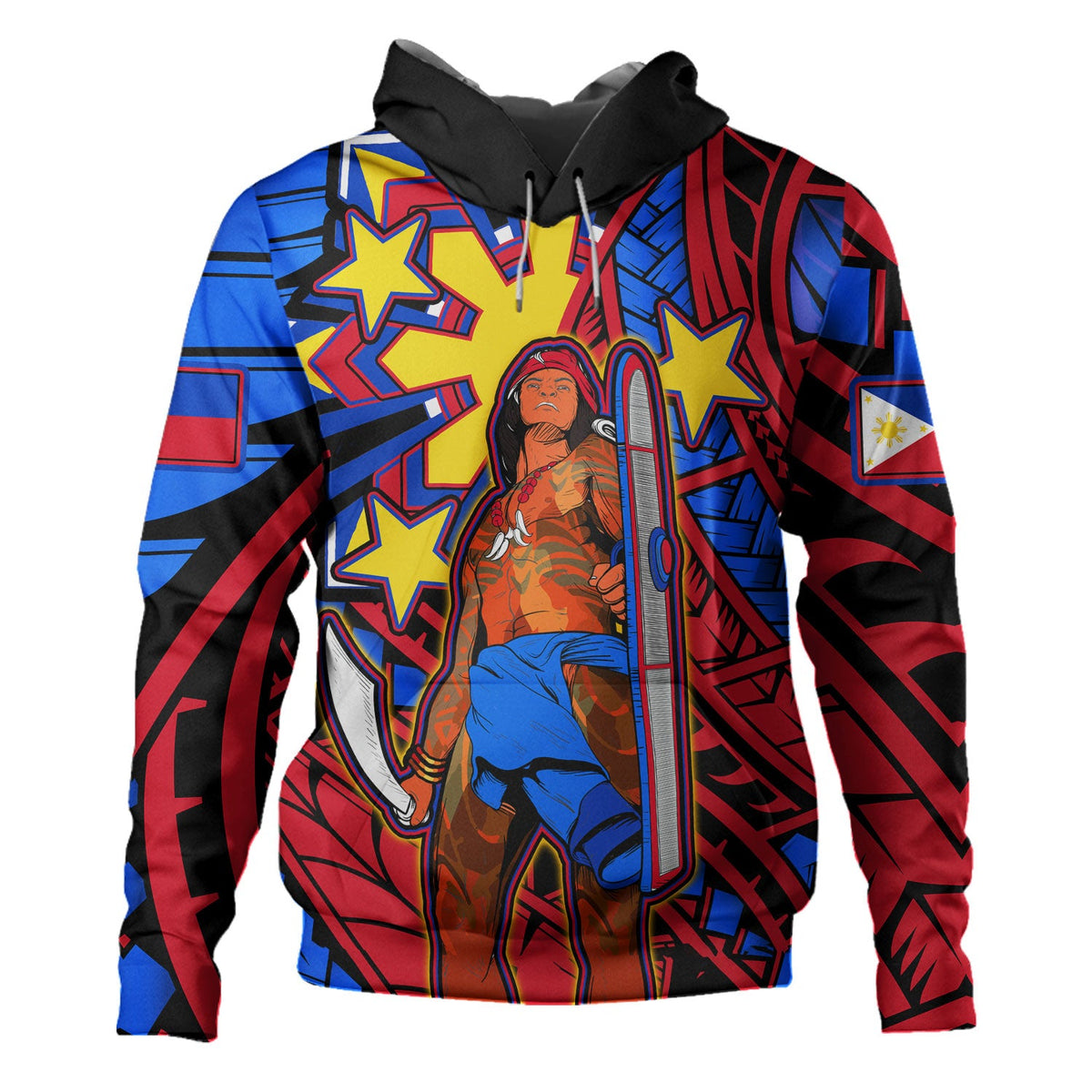 Philippines Hoodie Custom Lapu-Lapu The Legendary Filipino Hero-Myprintsy