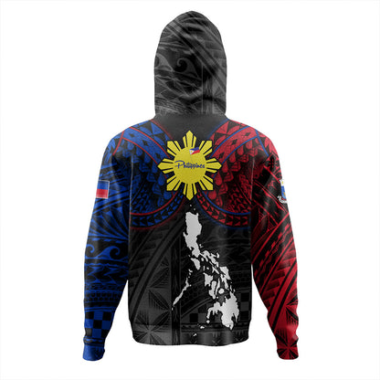 Philippines Hoodie - Philippines Half Sleeve Tattoo Patterns Style-Myprintsy