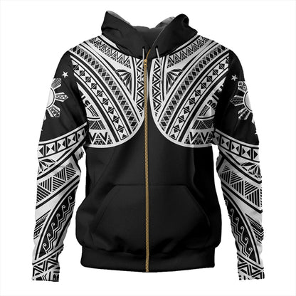 Philippines Hoodie Sun Star Warrior Style White-Myprintsy