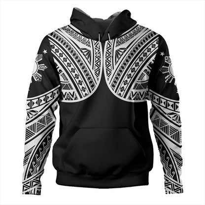 Philippines Hoodie Sun Star Warrior Style White-Myprintsy