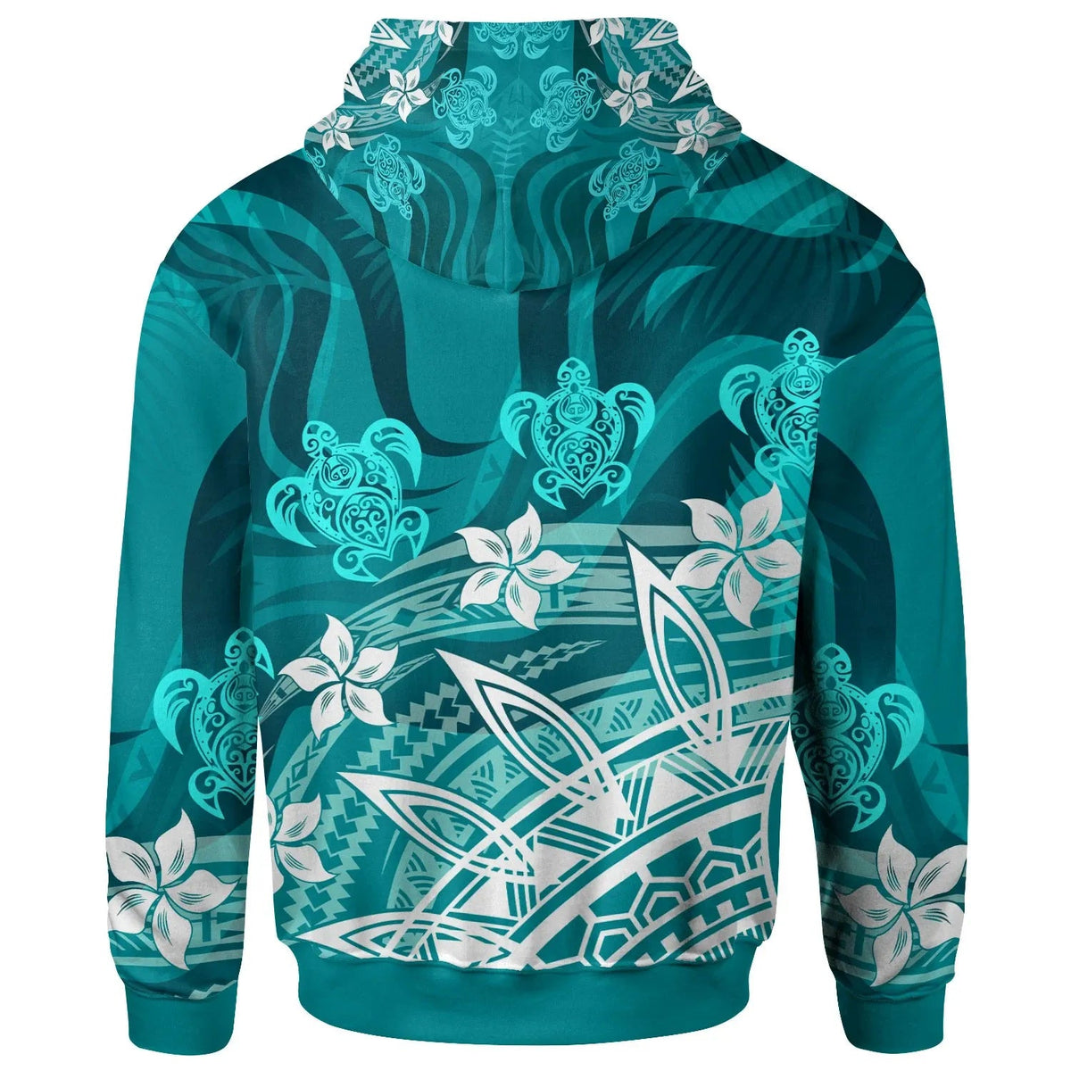 Philippines Hoodie - Turtle Around Flower-Myprintsy