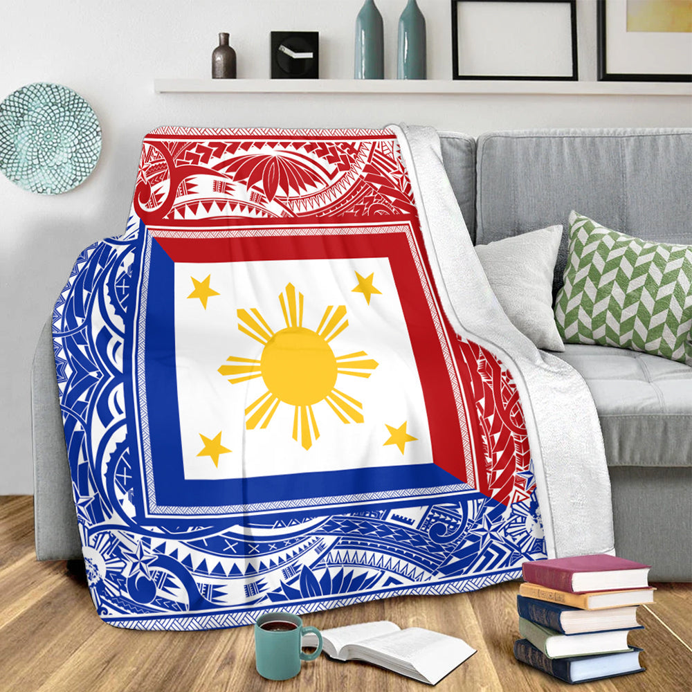 Philippines Premium Blanket Polynesian Star Coat Of Arms-Myprintsy