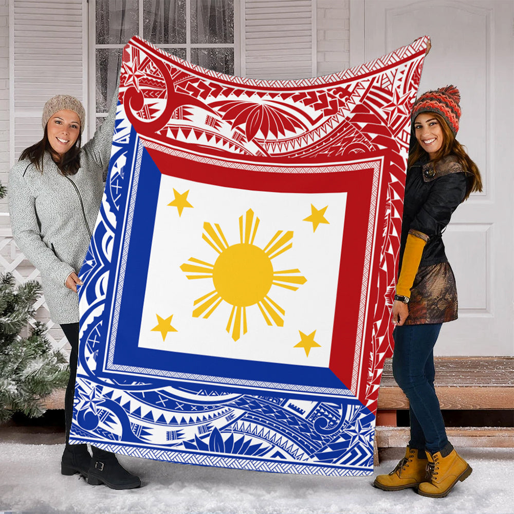 Philippines Premium Blanket Polynesian Star Coat Of Arms-Myprintsy