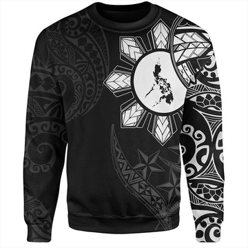Philippines Sweatshirt Tribal Sun In My Heart-Myprintsy